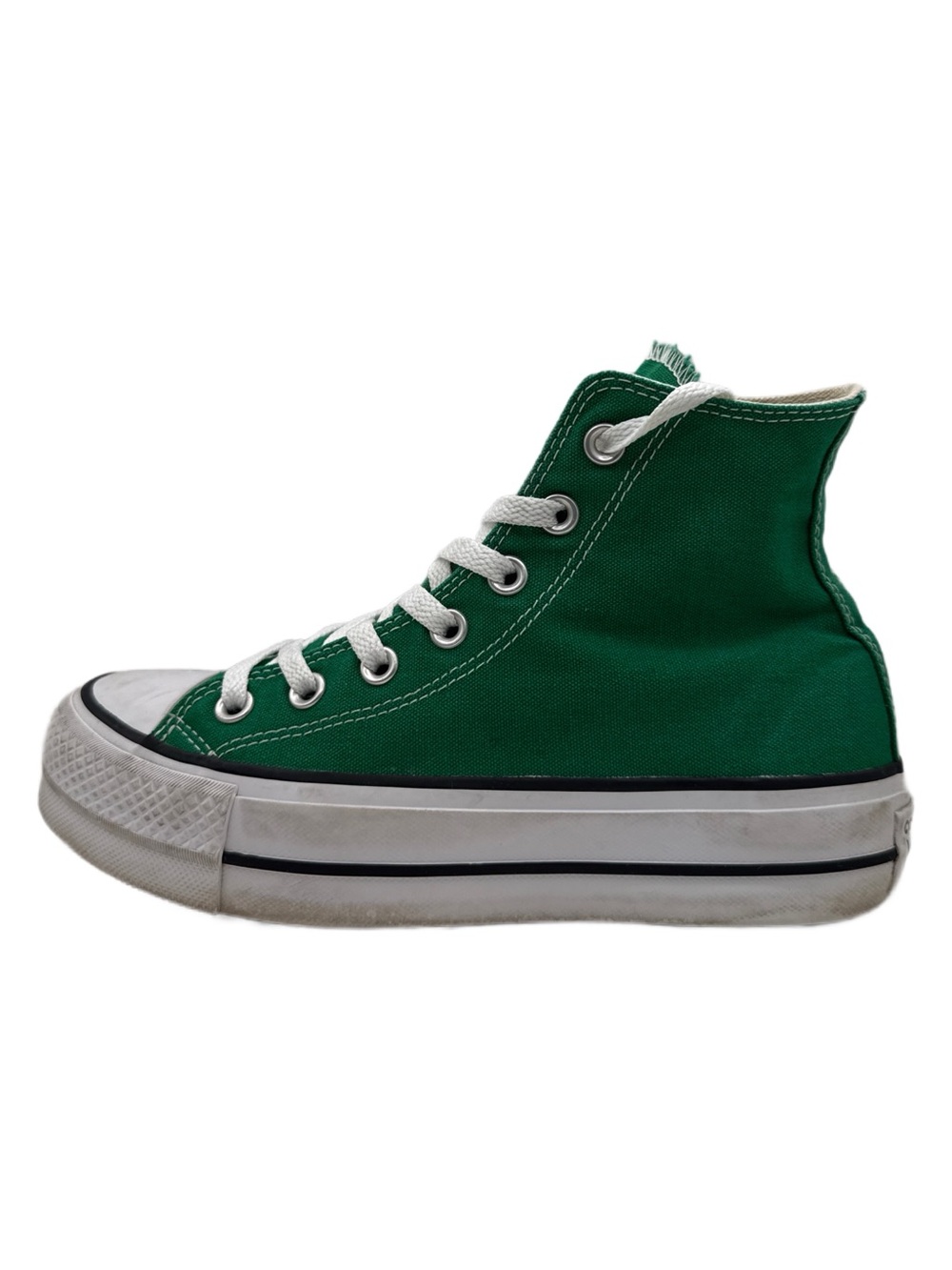 Converse Chuck Taylor All Star High Top Green Sneakers Women 6.5 Men 4.5 - Picture 2 of 13